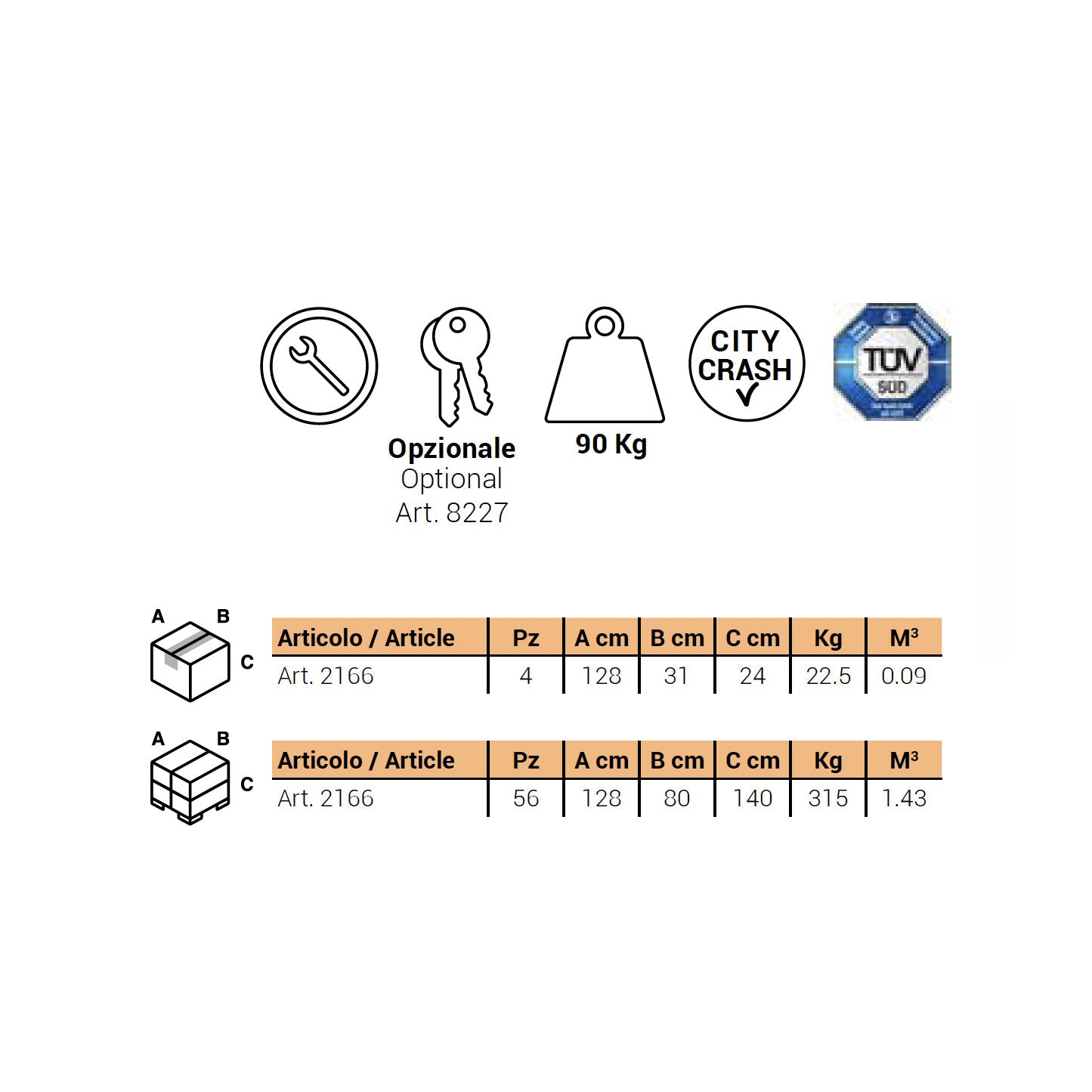 All in one Totus closed rails