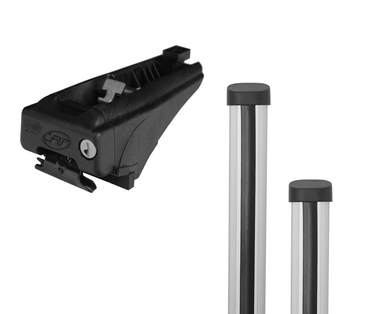 KIT Integrated Rails | KIT + Totus AL per VOLKSWAGEN ID.4 SUV (20>) Rail chiusi / Integrated rails